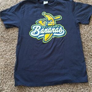 Savannah Bananas Kids Navy Graphic Tee